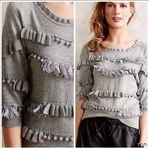Anthro KNITTED & KNOTTED knit pullover sweater